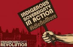 Idle No More protest graphic