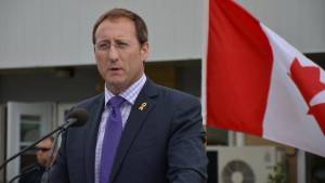 The Dishonourable Peter Mackay, federal Minister of Injustice, looking very concerned.