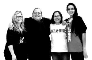 The four 'official' founders of Idle No More.