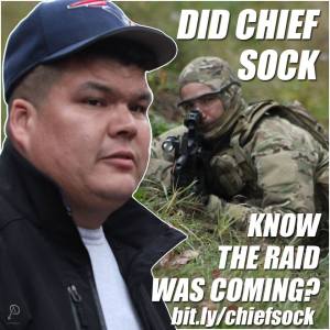 New Brunswick Oct 17 chief sock