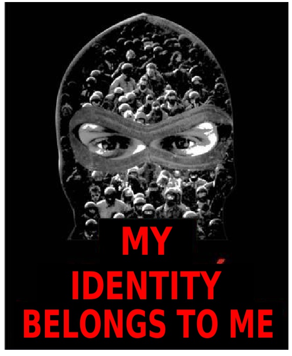 Mask my identity graphic